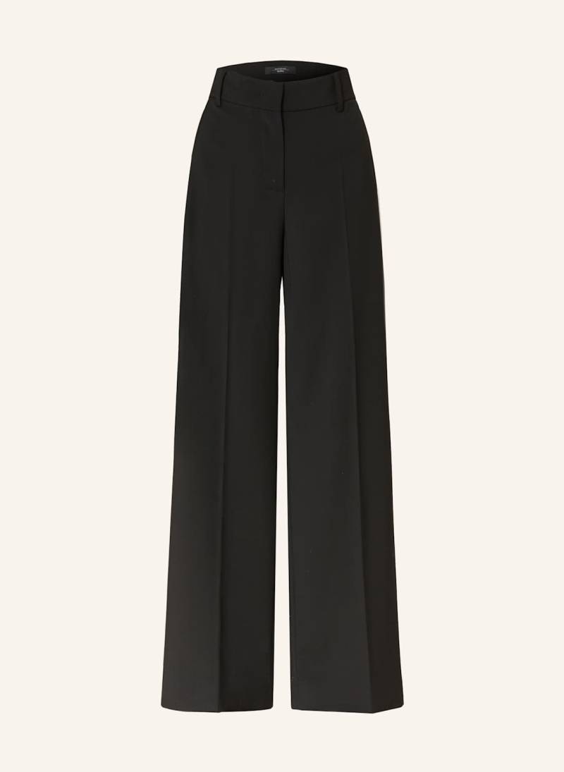 Weekend Max Mara Marlenehose Visivo schwarz von WEEKEND Max Mara