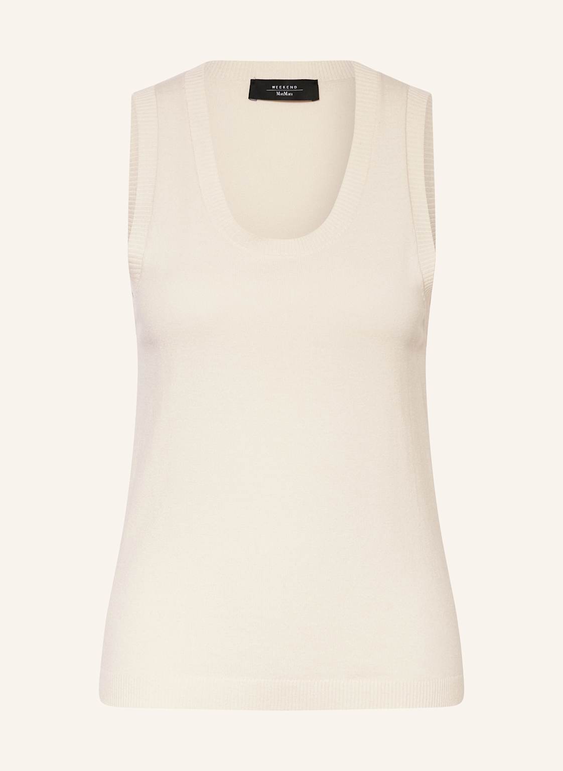 Weekend Max Mara Stricktop Asbuurg weiss von WEEKEND Max Mara