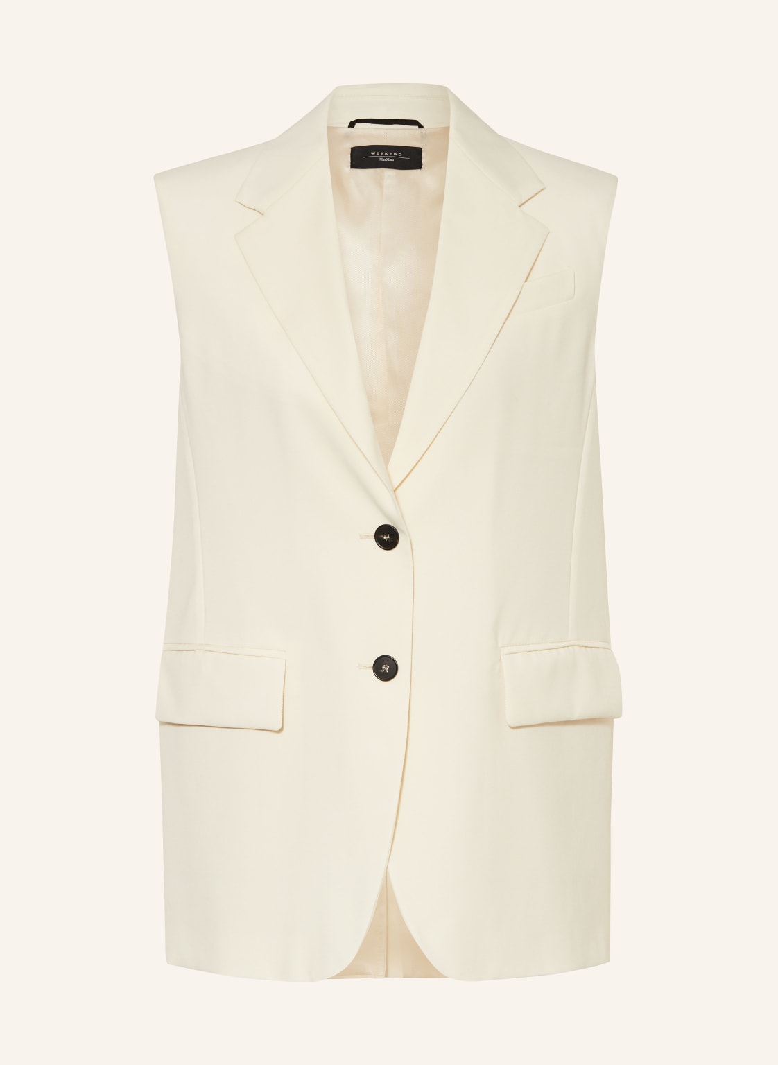 Weekend Max Mara Blazerweste Donna weiss von WEEKEND Max Mara