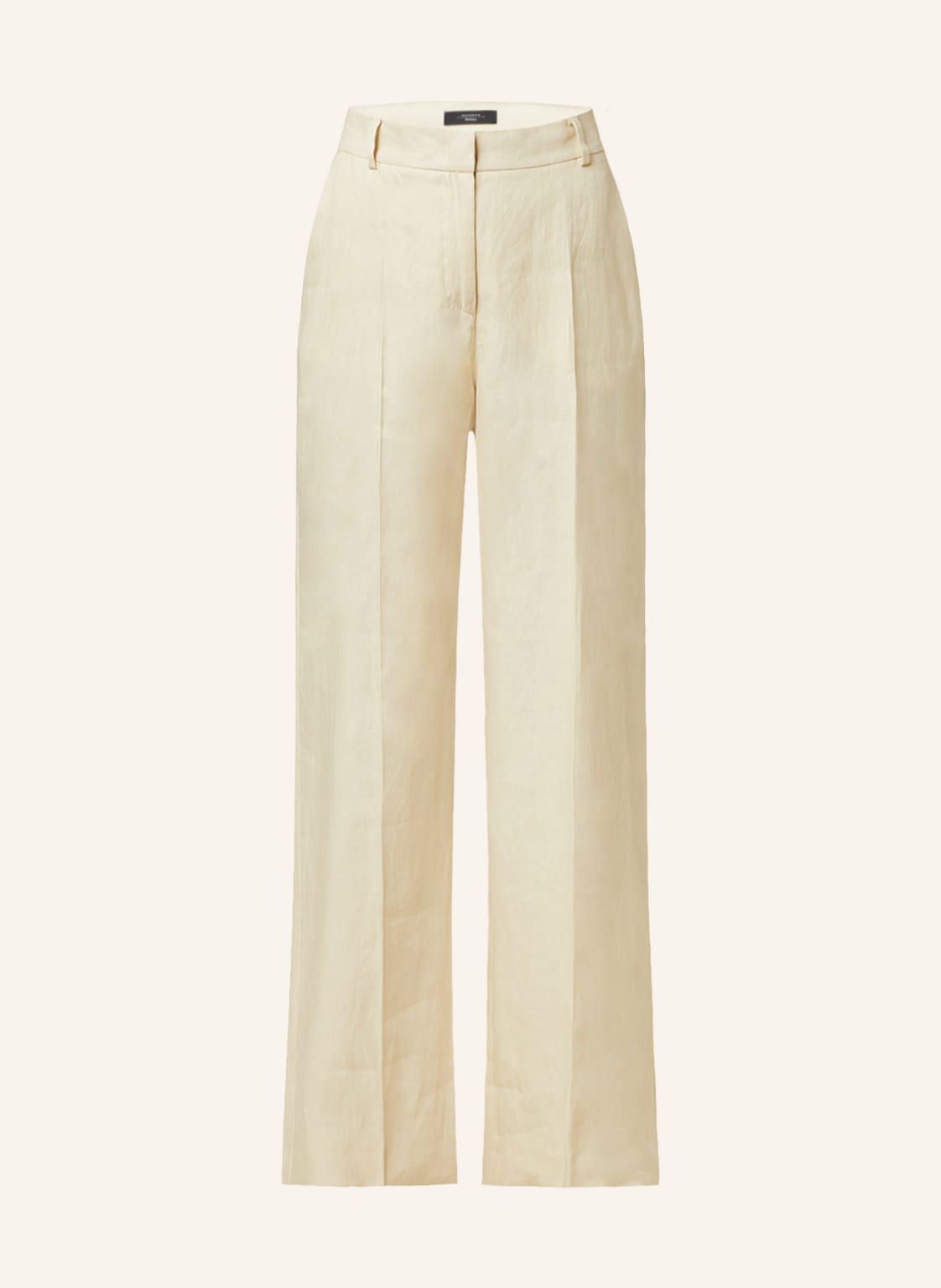 Weekend Maxmara Leinenhose Malizia beige von WEEKEND MaxMara