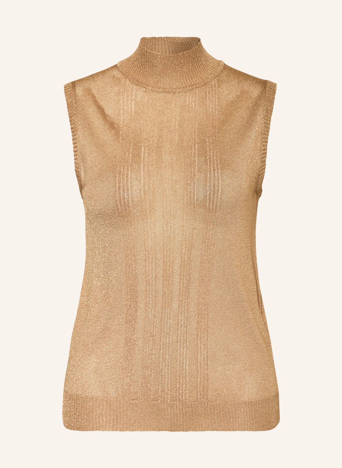 Weekend Maxmara Stricktop Rodesia Mit Glitzergarn gold von WEEKEND MaxMara