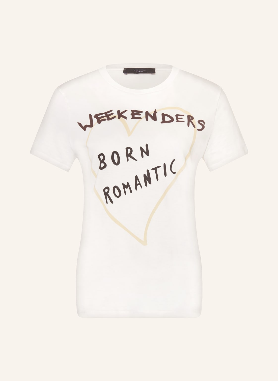 Weekend Maxmara T-Shirt Nervi weiss von WEEKEND MaxMara