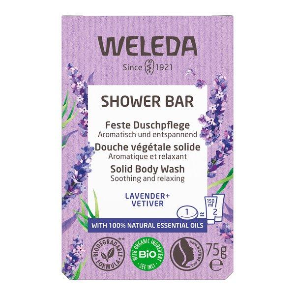 Feste Duschpflege Lavender + Vetiver Damen  75g von WELEDA