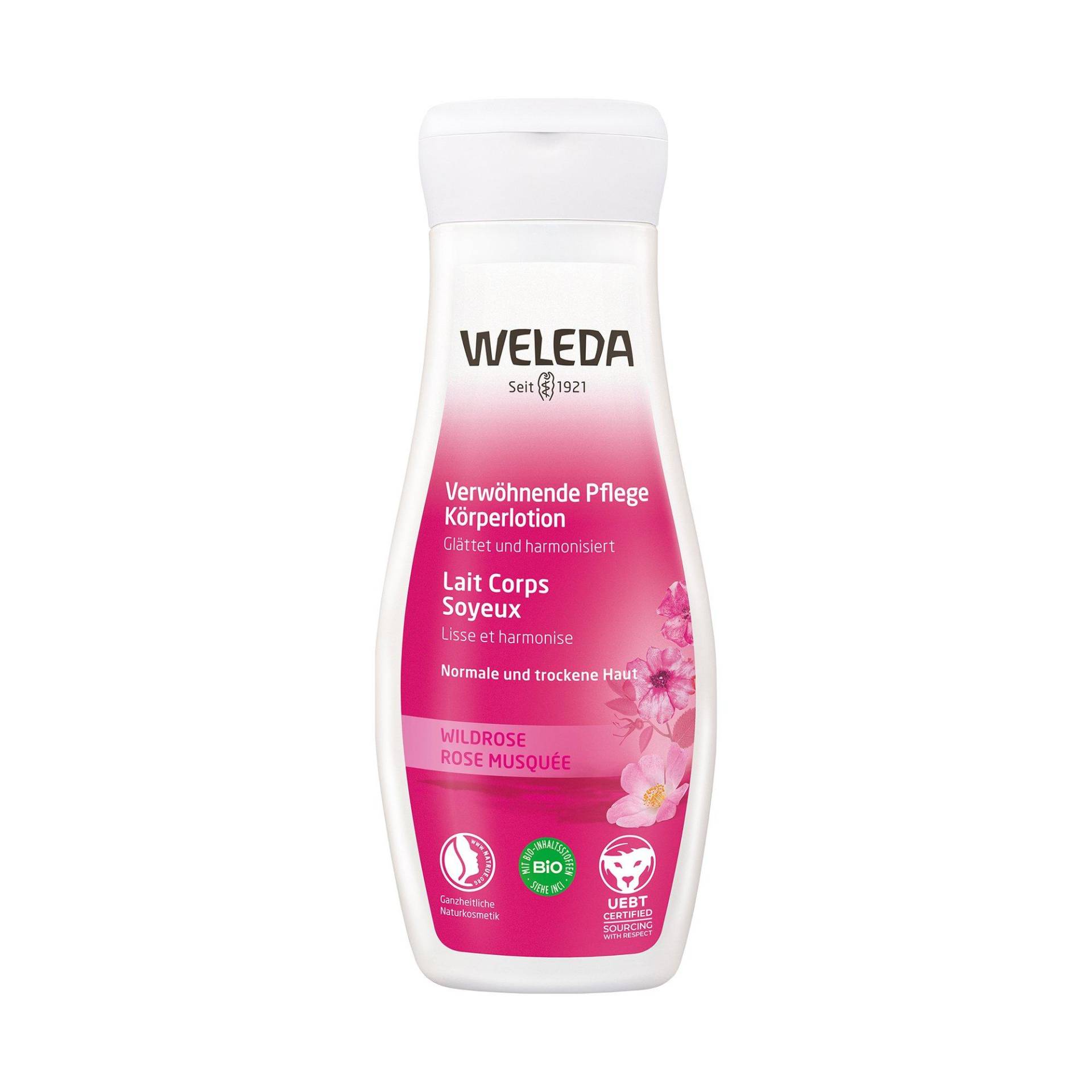 Wildrose Verwöhnende Pflege Körperlotion Damen  200ml von WELEDA