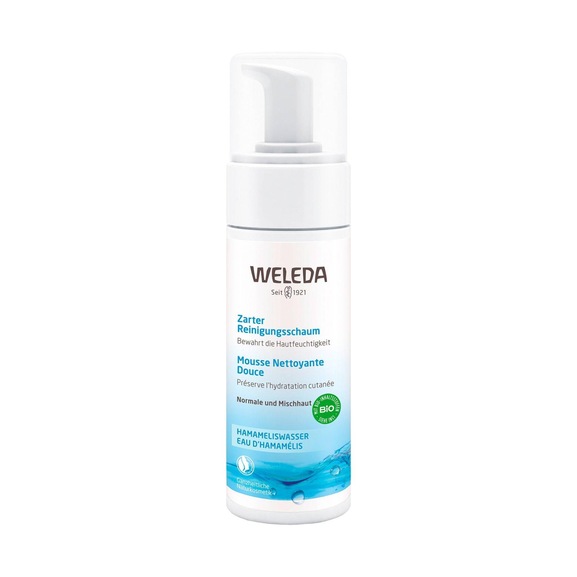 Zarter Reinigungsschaum Damen Multicolor 150 ml von WELEDA