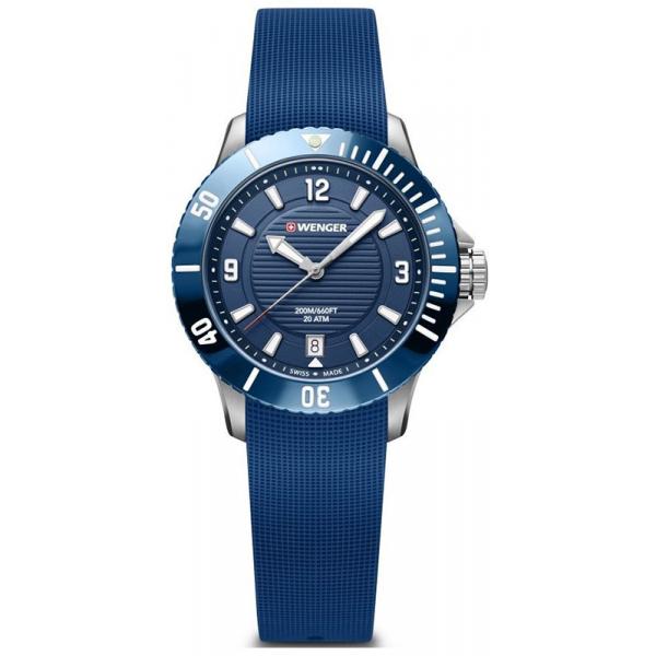 WENGER Seaforce, kleine Taucheruhr blau von WENGER