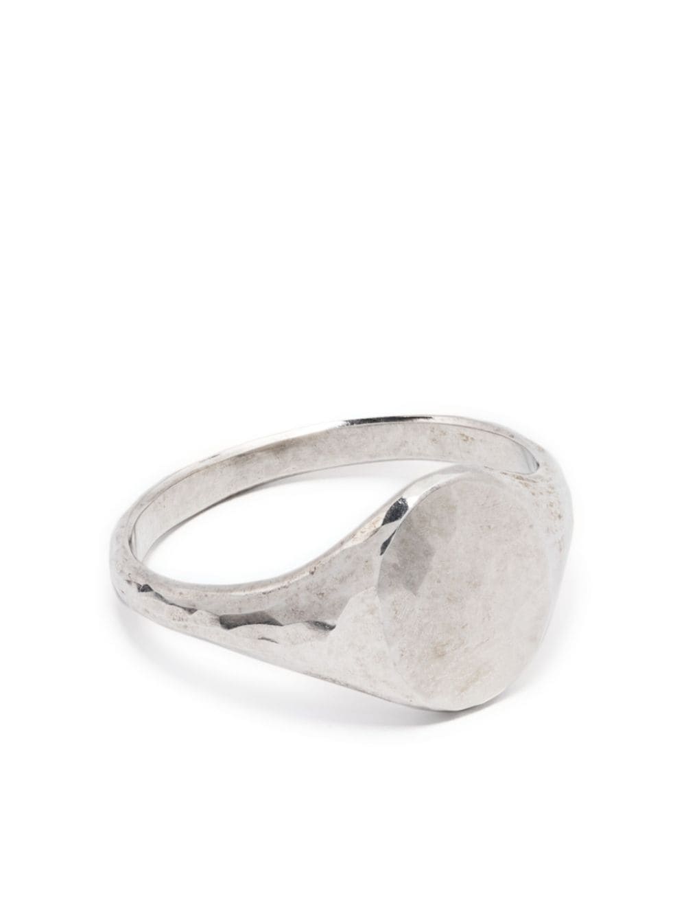WERKSTATT:MÜNCHEN circular-design polished-finish ring - Silver von WERKSTATT:MÜNCHEN