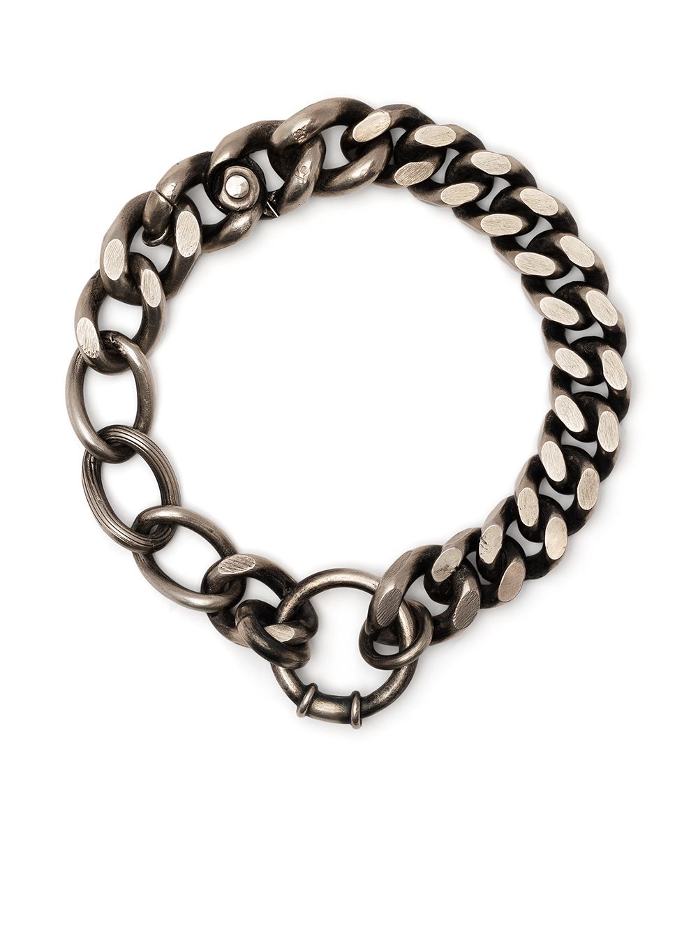 WERKSTATT:MÜNCHEN curb chain bracelet - Silver von WERKSTATT:MÜNCHEN