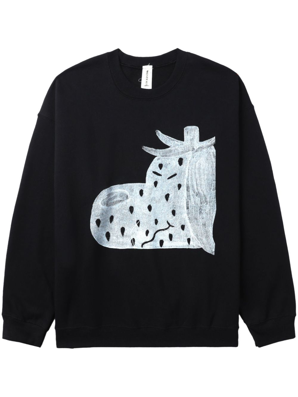 WESTFALL graphic-print jersey sweatshirt - Black von WESTFALL