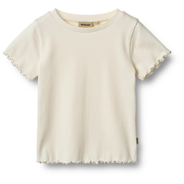 WHEAT - Kid's Rib T-Shirt S/S Alicia - T-Shirt Gr 98 beige WHEAT - Kid's Rib T-Shirt S/S Alicia - T-Shirt Gr 98 beige von WHEAT