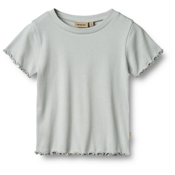 WHEAT - Kid's Rib T-Shirt S/S Irene - T-Shirt Gr 128 grau WHEAT - Kid's Rib T-Shirt S/S Irene - T-Shirt Gr 128 grau von WHEAT