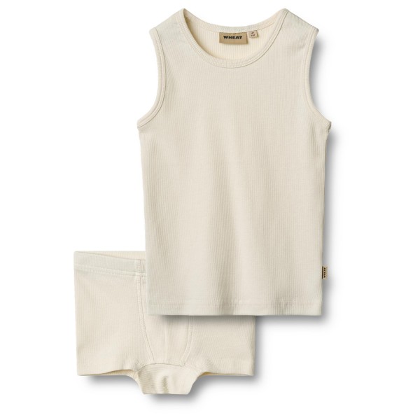 WHEAT - Kid's Rib Underwear Louis - Alltagsunterwäsche Gr 128 beige von WHEAT