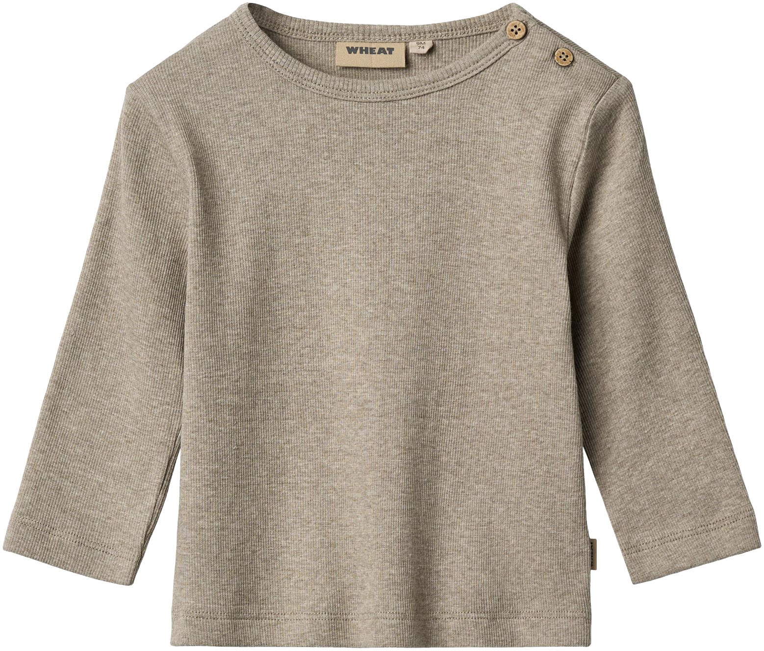 WHEAT Langarmshirt »Rib T-Shirt L/S Milo« von WHEAT
