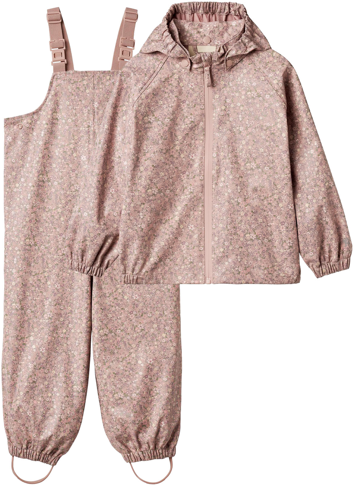 WHEAT Regenjacke »Rainwear Charlie«, (Set, 2 St.), mit Kapuze, mit passender Latzhose, wasserdicht mit verschweissten Nähten von WHEAT