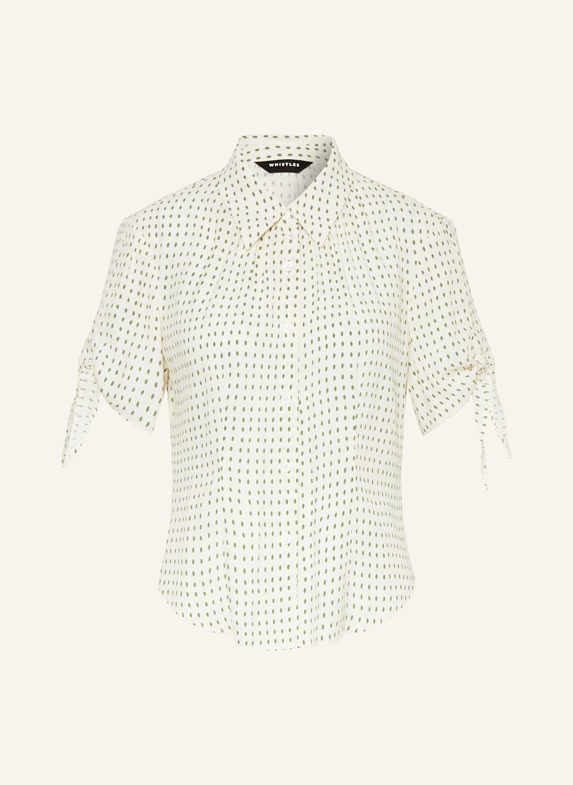 Whistles Bluse Ovalspot weiss von WHISTLES