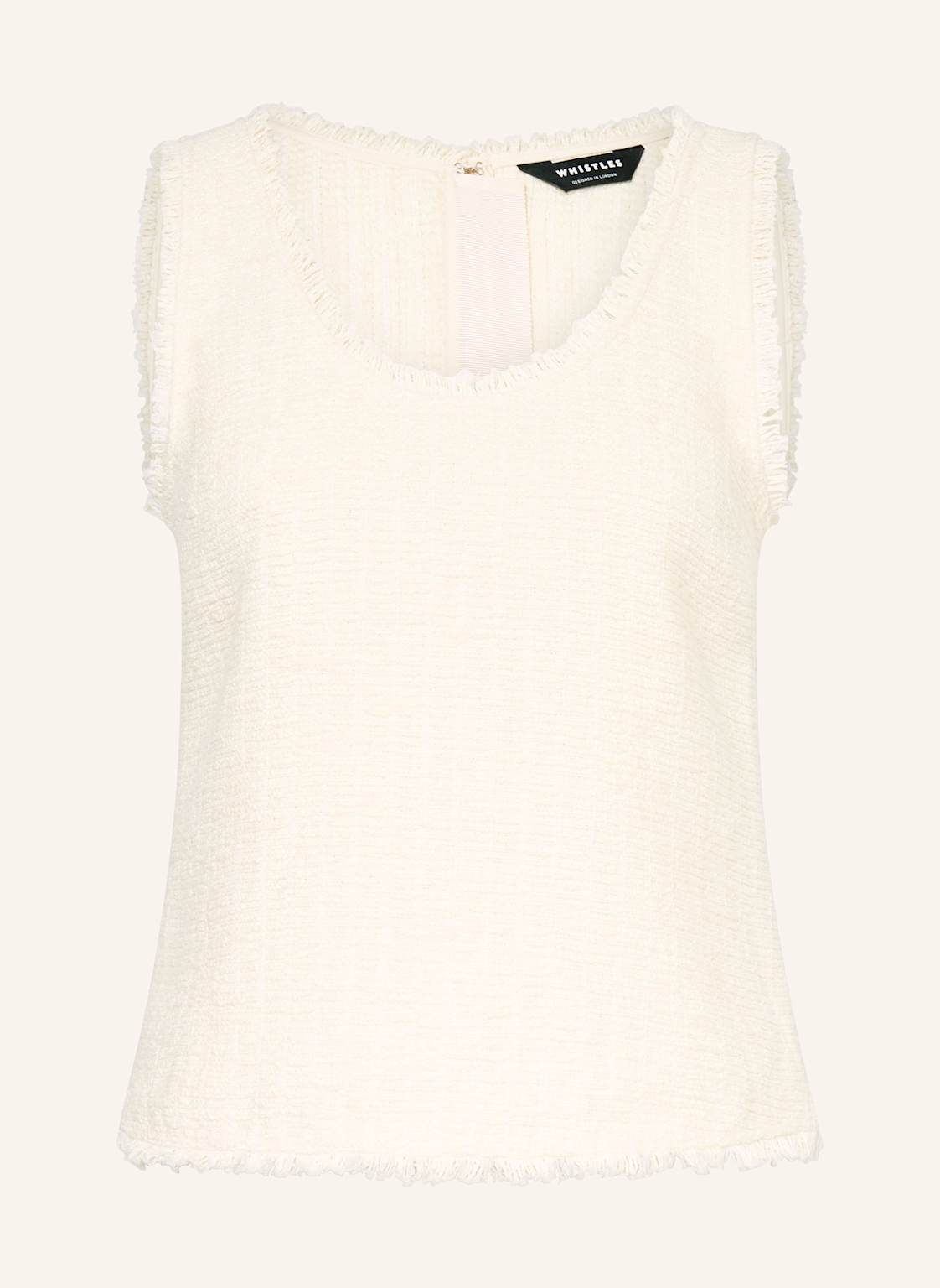 Whistles Bouclé-Top Lucie weiss Whistles Bouclé-Top Lucie weiss von WHISTLES