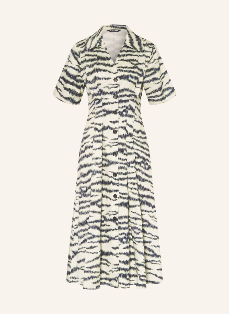 Whistles Hemdblusenkleid Feathered weiss von WHISTLES