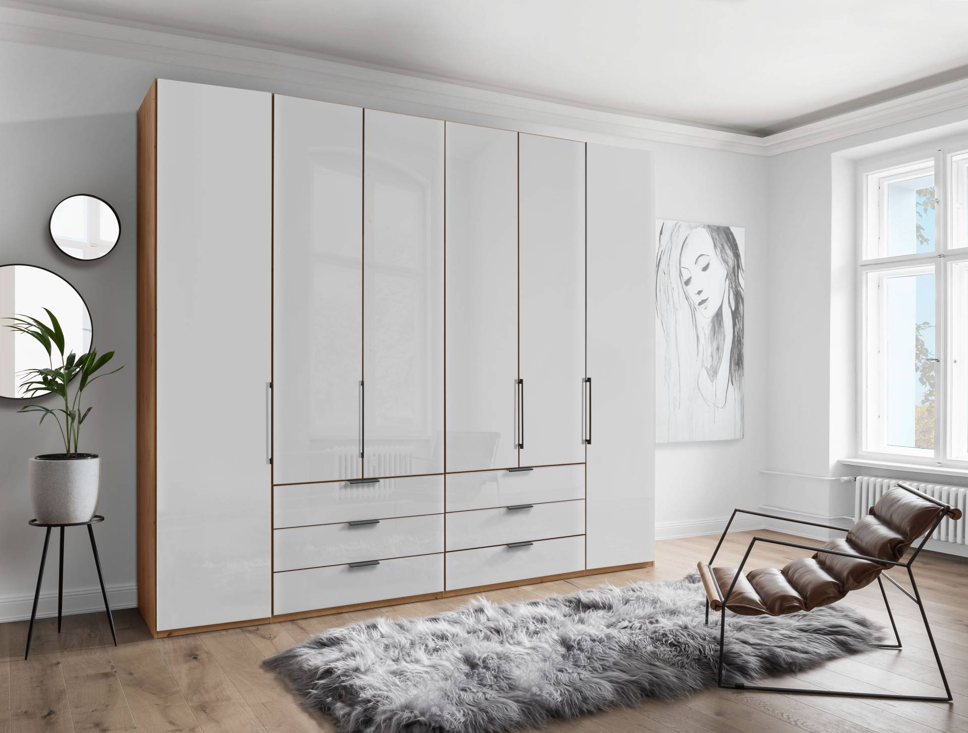 WIEMANN Drehtürenschrank »Monaco«, mit Glasfront sowie hochwertige Beschläge inkl. Dämpfung WIEMANN Drehtürenschrank »Monaco«, mit Glasfront sowie hochwertige Beschläge inkl. Dämpfung von WIEMANN