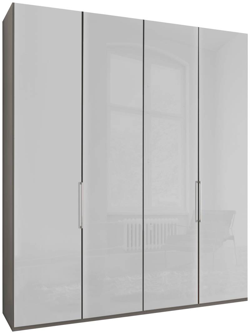 WIEMANN Drehtürenschrank »Monaco, Made in Germany, edle Glasfront, in verschiedenen Farben,«, hochwertige Beschlägen inkl. Dämpfung von WIEMANN