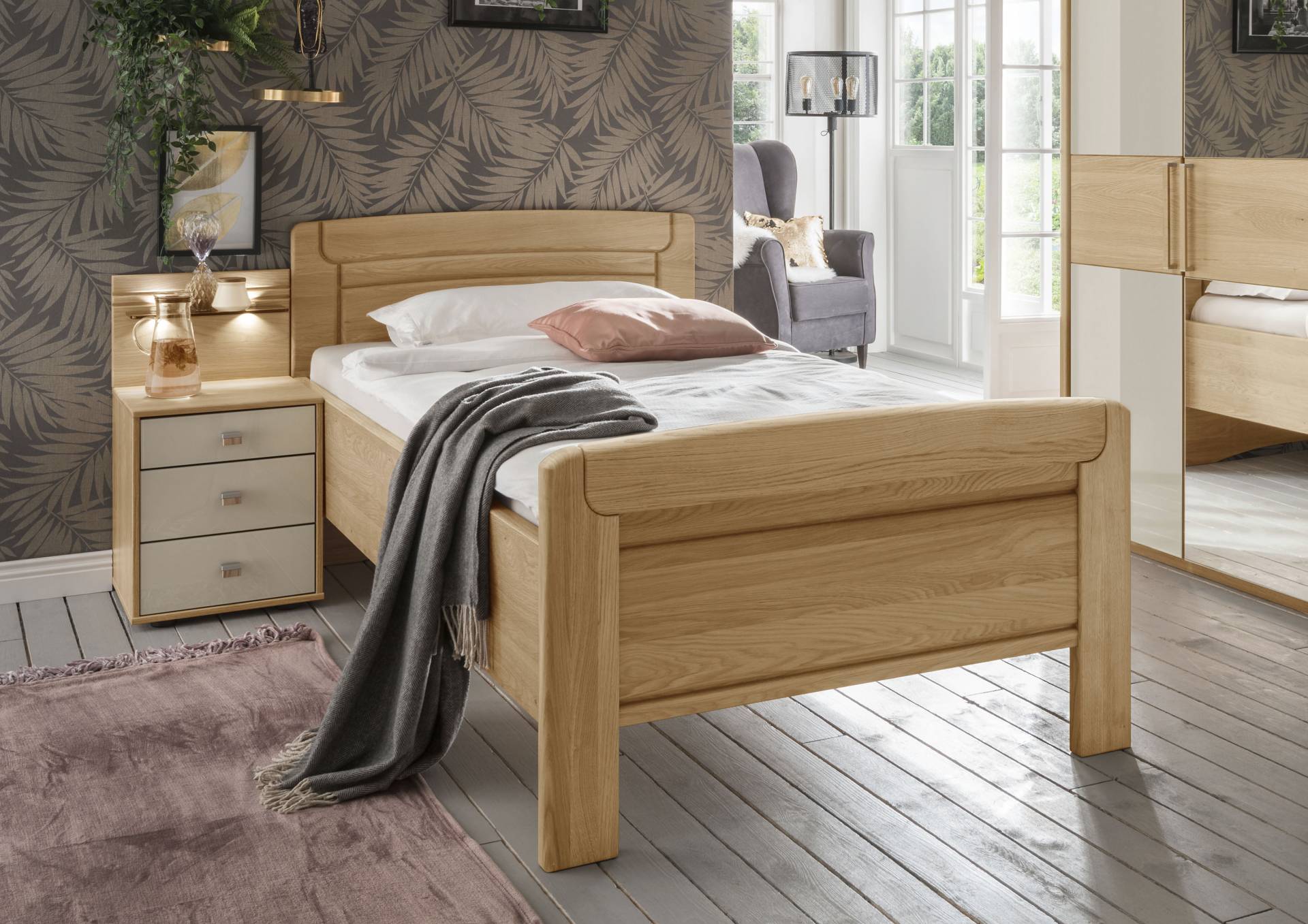 WIEMANN Holzbett »Kiruna, schöner Landhausstil, Made in Germany« von WIEMANN