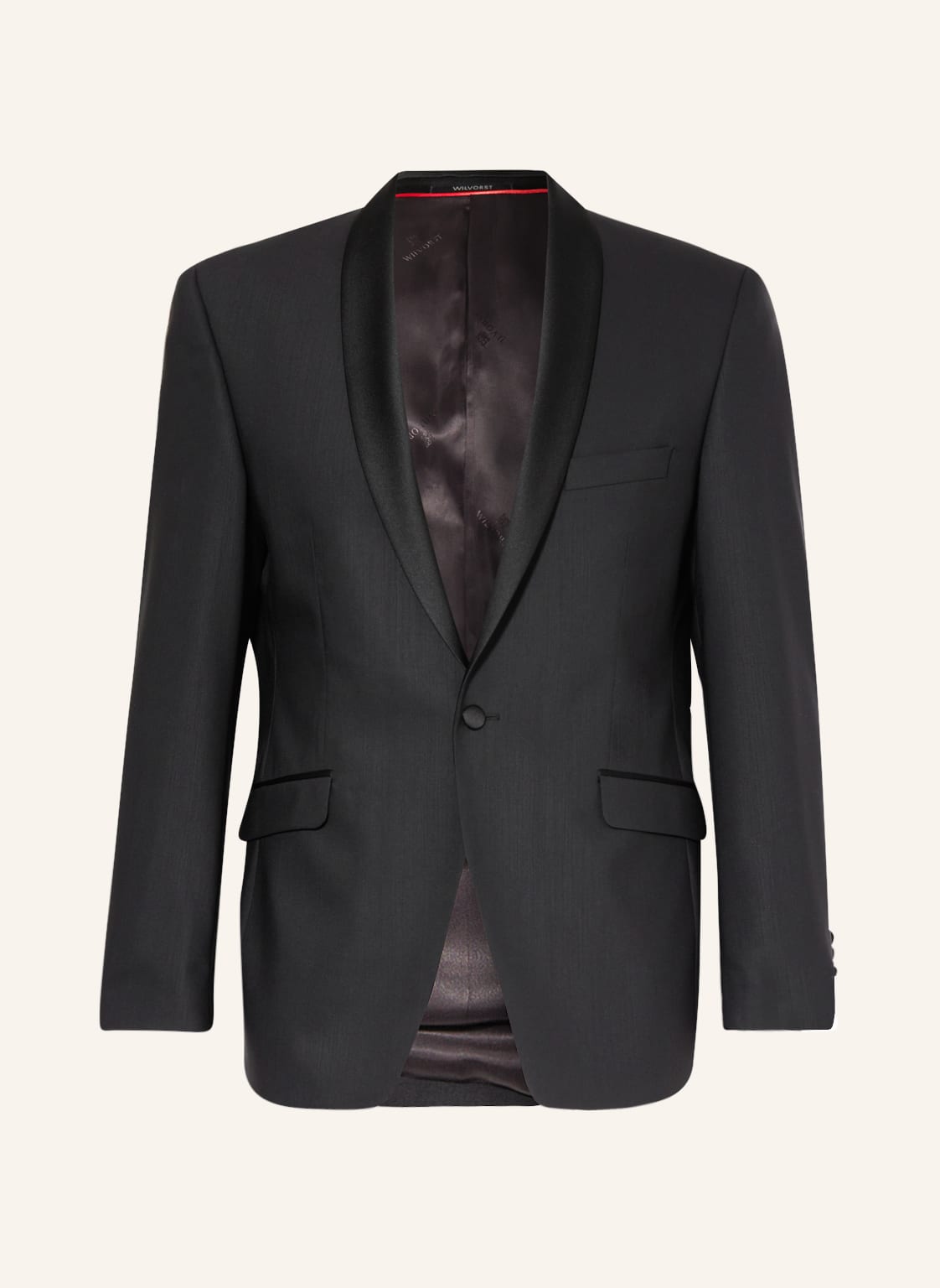 Wilvorst Smoking-Sakko Slim Fit schwarz von WILVORST