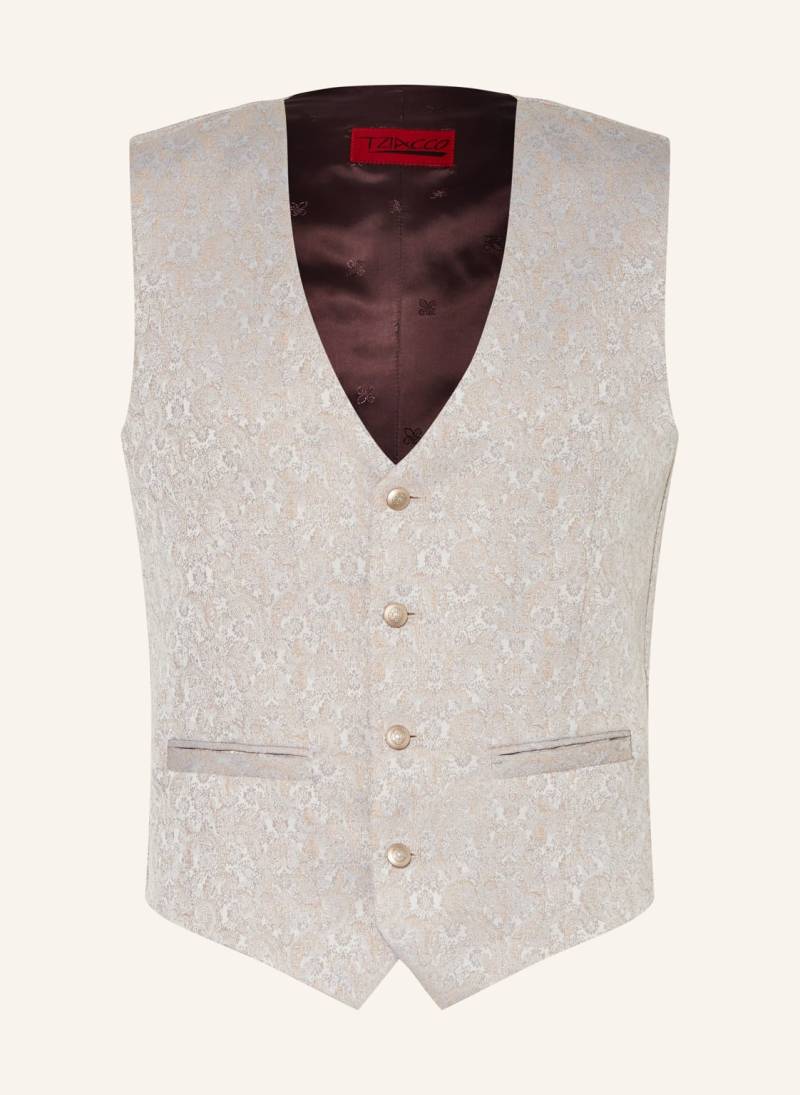 Wilvorst Anzugweste Extra Slim Fit beige von WILVORST