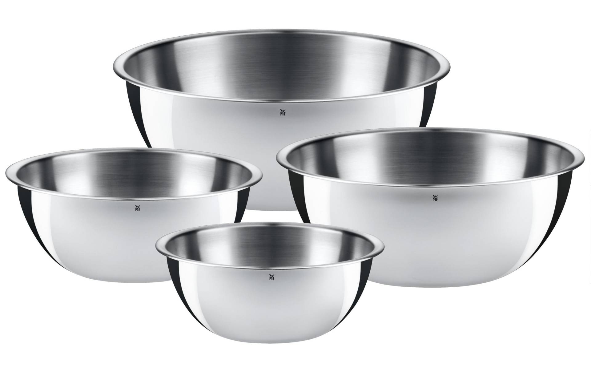 WMF Rührschüssel »Gourmet 0.75 l/1 l/2 l/2.7«, 4 tlg., aus Edelstahl WMF Rührschüssel »Gourmet 0.75 l/1 l/2 l/2.7«, 4 tlg., aus Edelstahl von WMF
