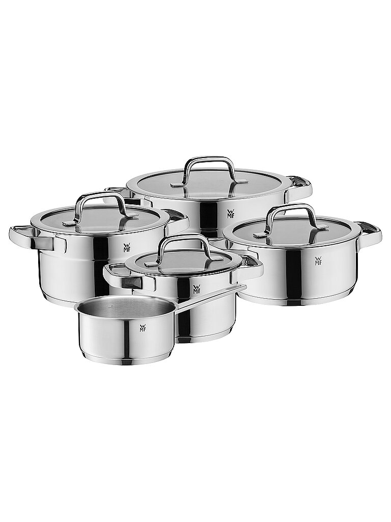 WMF Compact Cuisine Topf Set 5tlg Cromargan silber von WMF