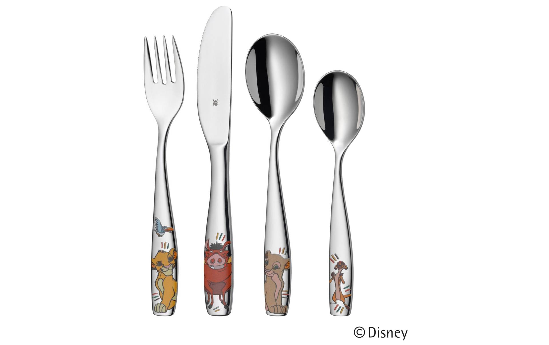 WMF Kinderbesteck »Disney Lion Ki«, (4 tlg.) von WMF