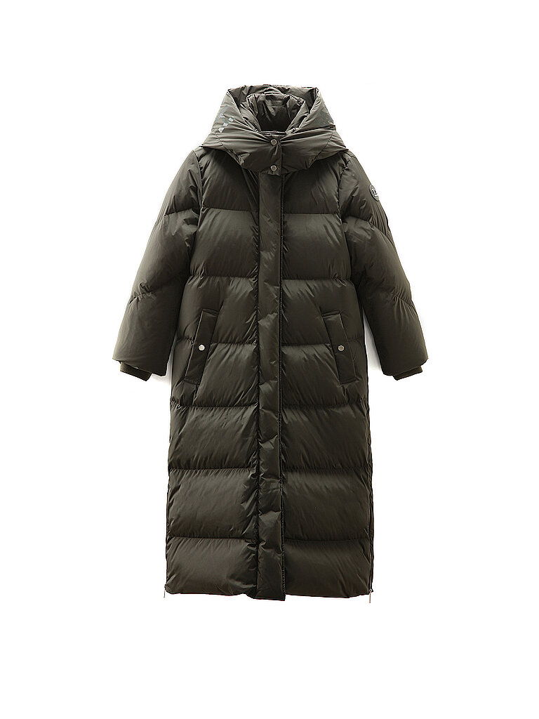 WOOLRICH Daunenparka AURORA dunkelgrün | L von WOOLRICH