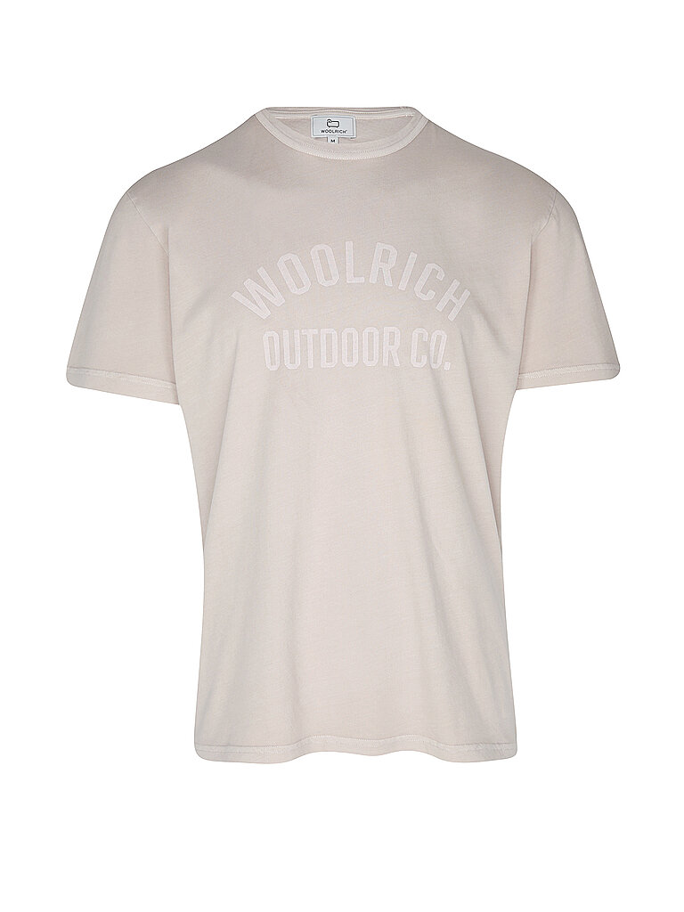 WOOLRICH T-Shirt beige | L von WOOLRICH