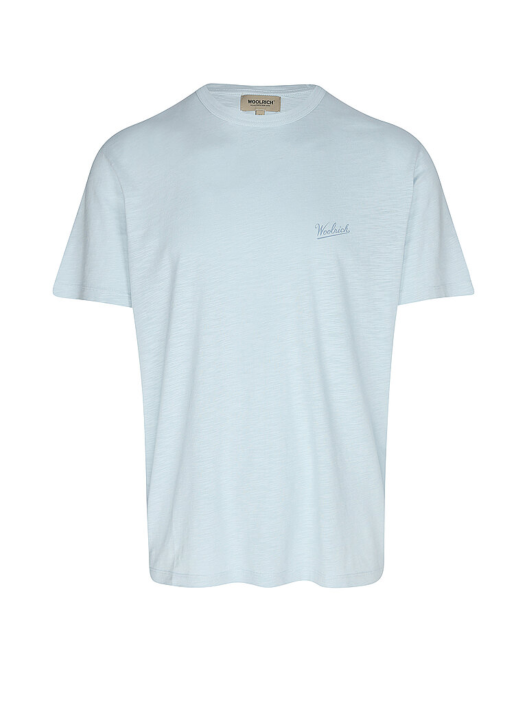 WOOLRICH T-Shirt hellblau | L WOOLRICH T-Shirt hellblau | L von WOOLRICH