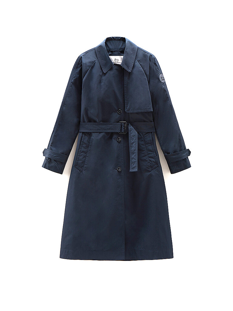 WOOLRICH Trenchcoat dunkelblau | XS von WOOLRICH