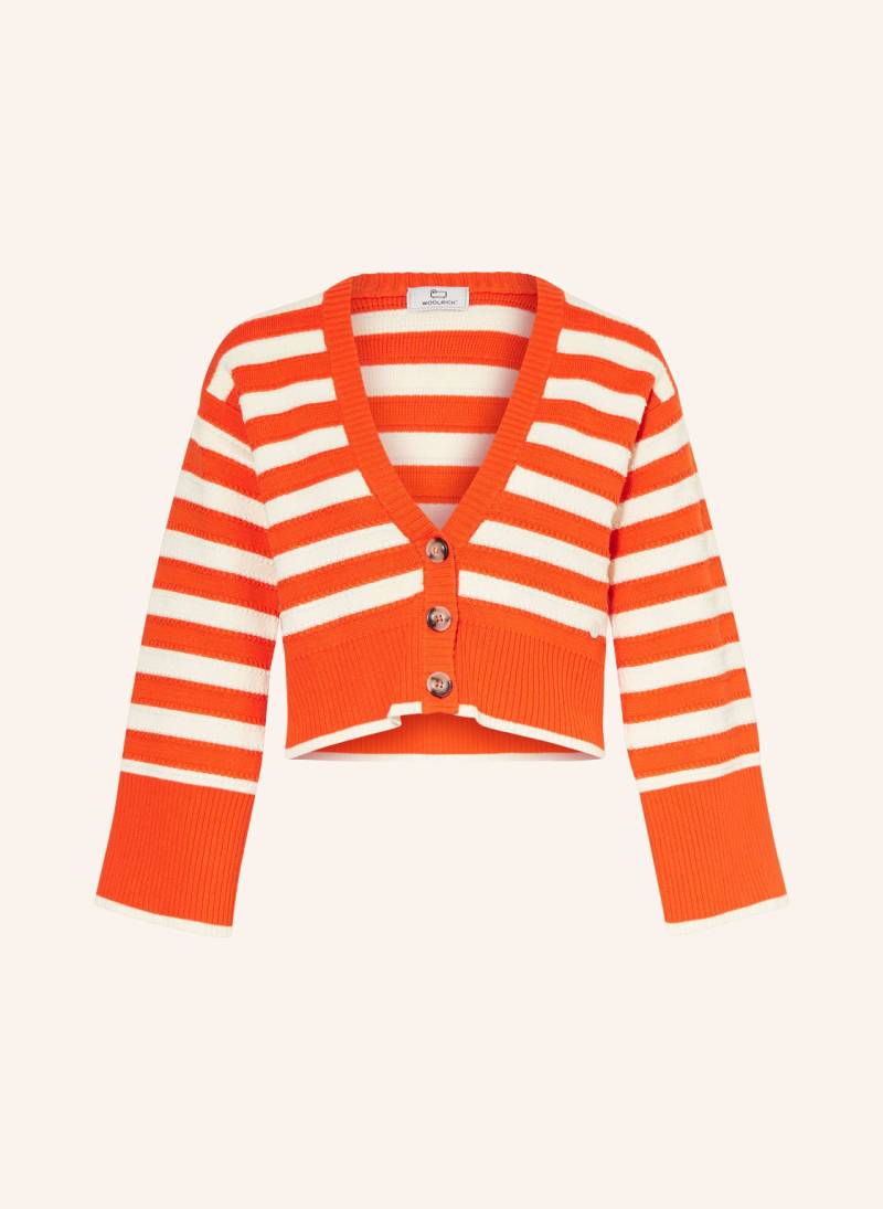 Woolrich Strickjacke orange von WOOLRICH