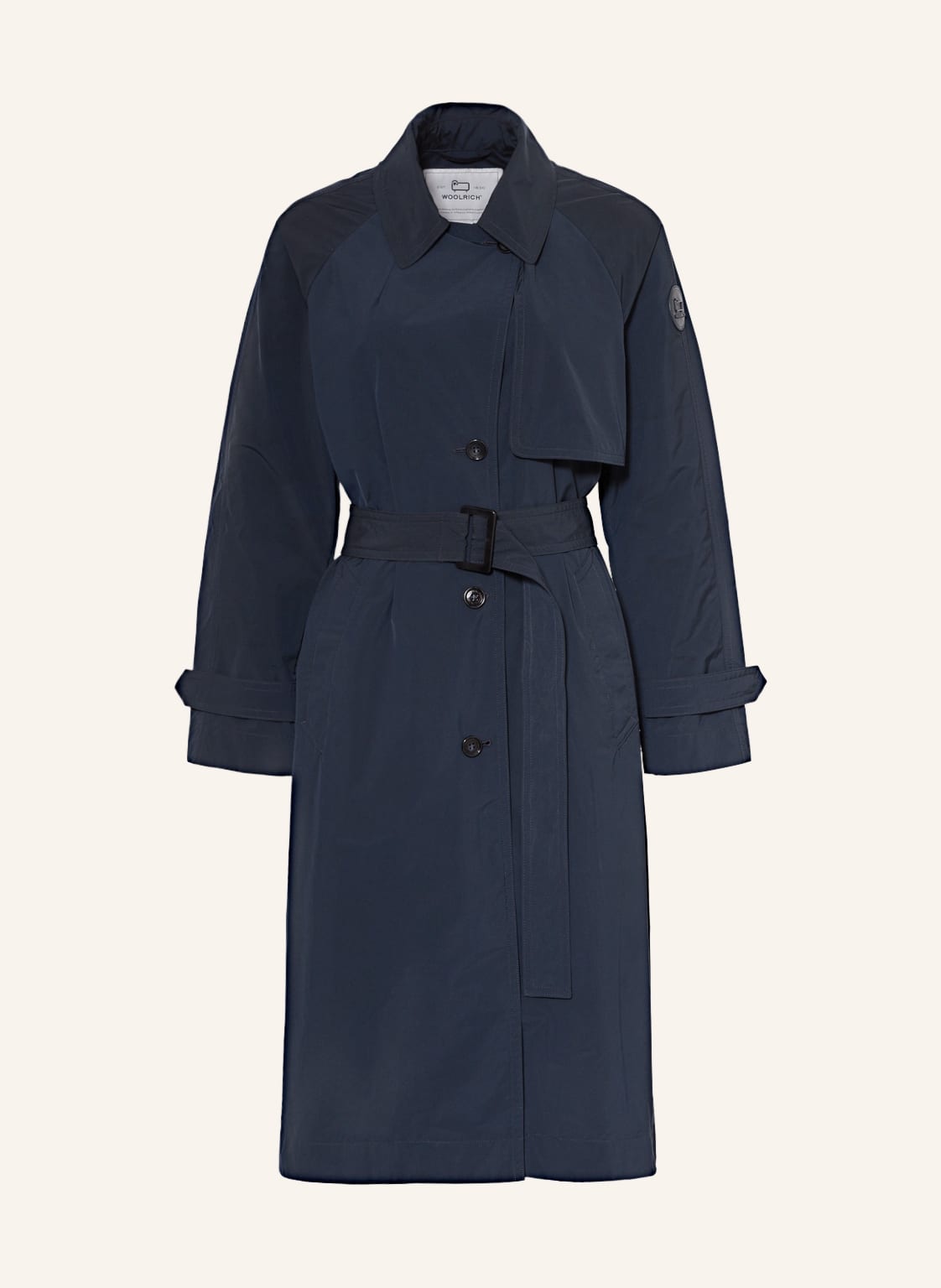 Woolrich Trenchcoat blau von WOOLRICH