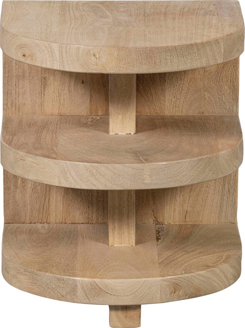 WOOOD Beistelltisch »Milan«, aus Mangoholz, H 42 cm x B 36 cm von WOOOD