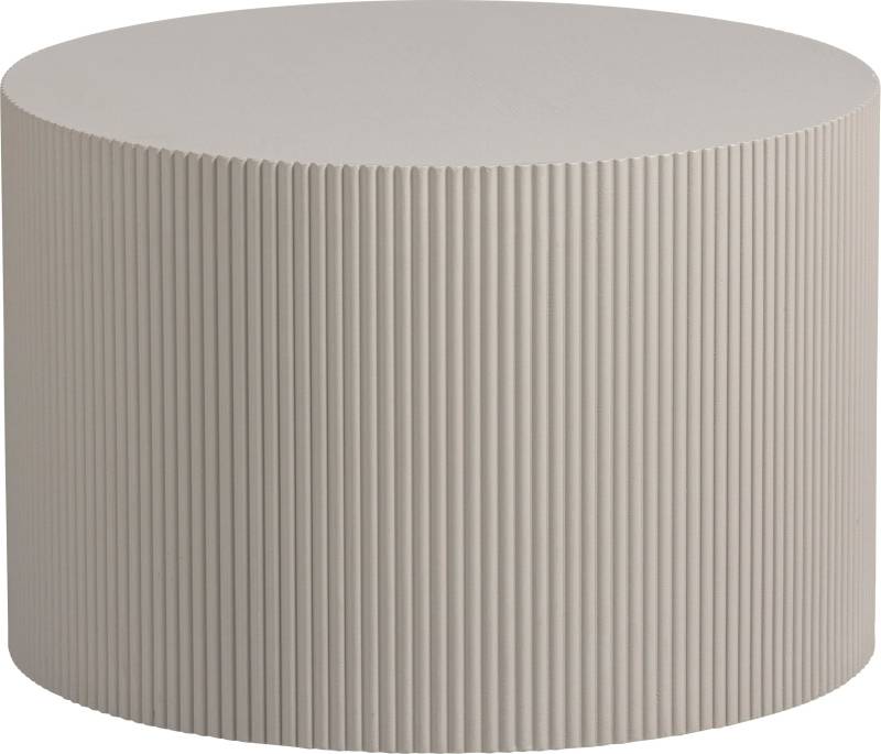 WOOOD Beistelltisch »Prague«, runde Form, aus gepresstem Plattenmaterial, Höhe 40 x ø 60 cm von WOOOD