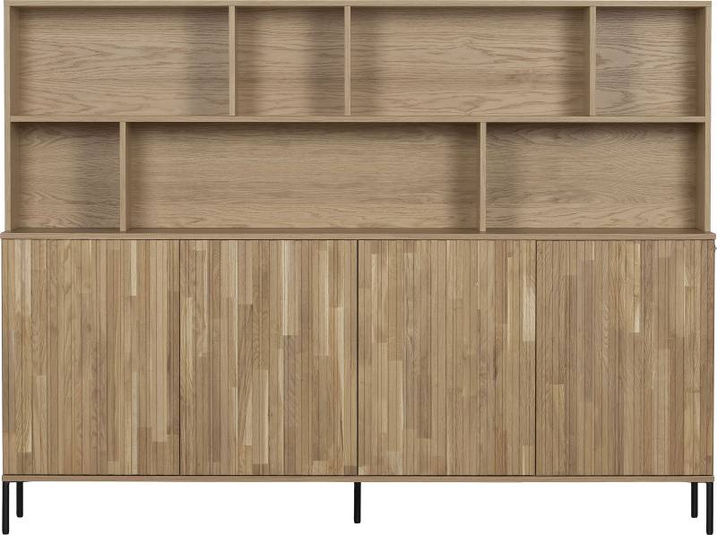 WOOOD Buffet »Gravu«, viel Stauraum, Push-to-Open Funktion, H 150 cm x B 200 cm von WOOOD