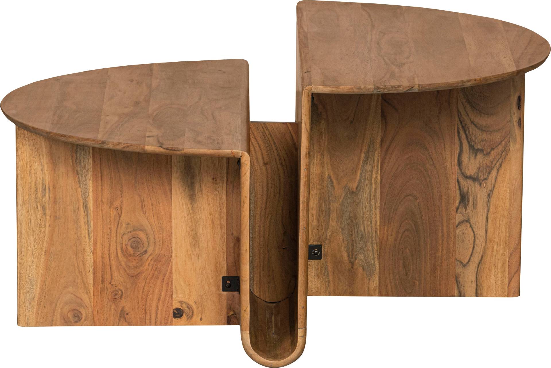 WOOOD Couchtisch »Jaws«, aus Akazienholz, H 45 cm x Ø 90 cm WOOOD Couchtisch »Jaws«, aus Akazienholz, H 45 cm x Ø 90 cm von WOOOD