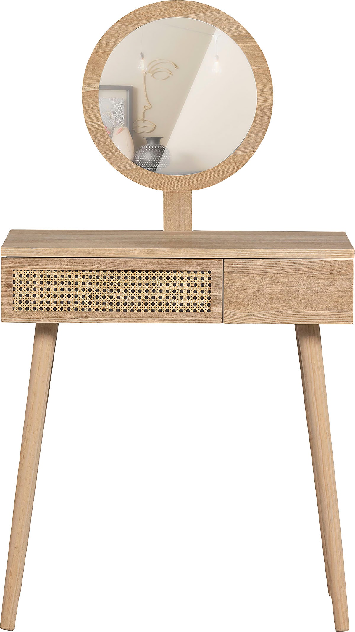 WOOOD Schminktisch »Soof«, inkl. Spiegel, H 125 cm x B 70 cm WOOOD Schminktisch »Soof«, inkl. Spiegel, H 125 cm x B 70 cm von WOOOD