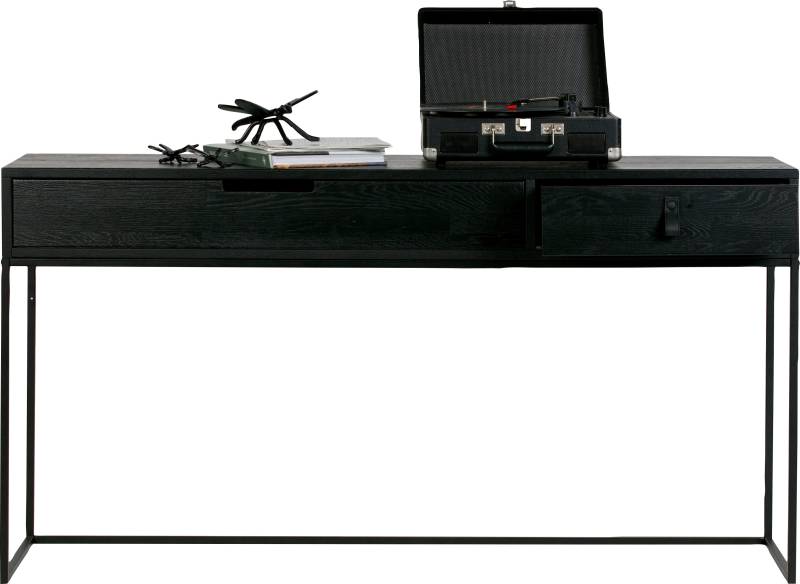 WOOOD Schreibtisch »Silas«, viel Stauraum, zwei Schubladen, H 74 cm x B 140 cm von WOOOD