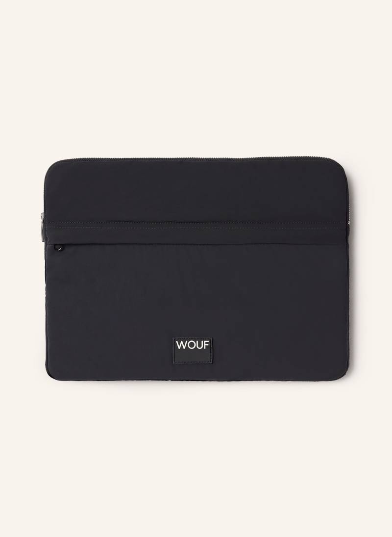 Wouf Laptophülle Midnight schwarz von WOUF