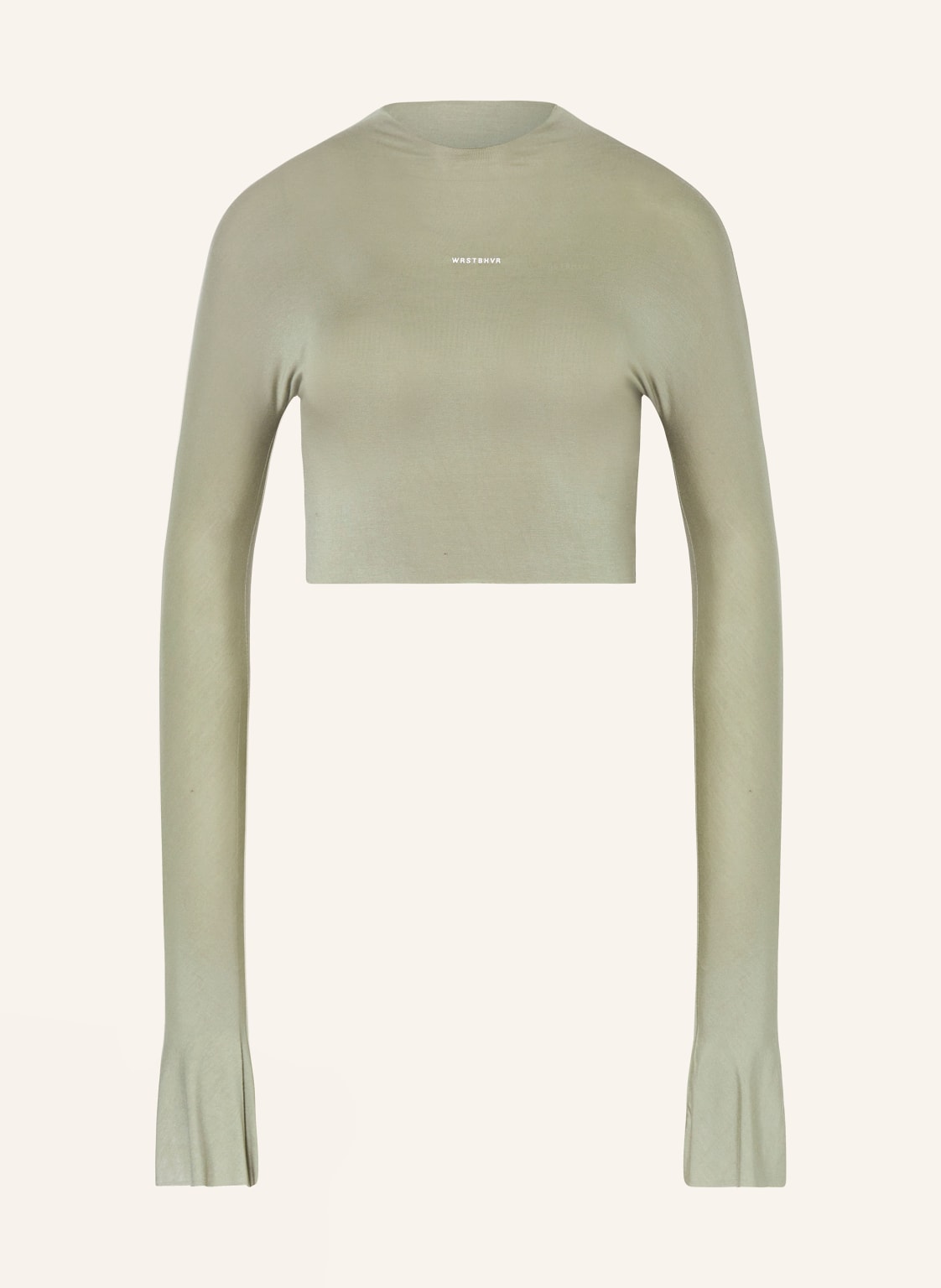 Wrstbhvr Cropped-Shirt Liby gruen