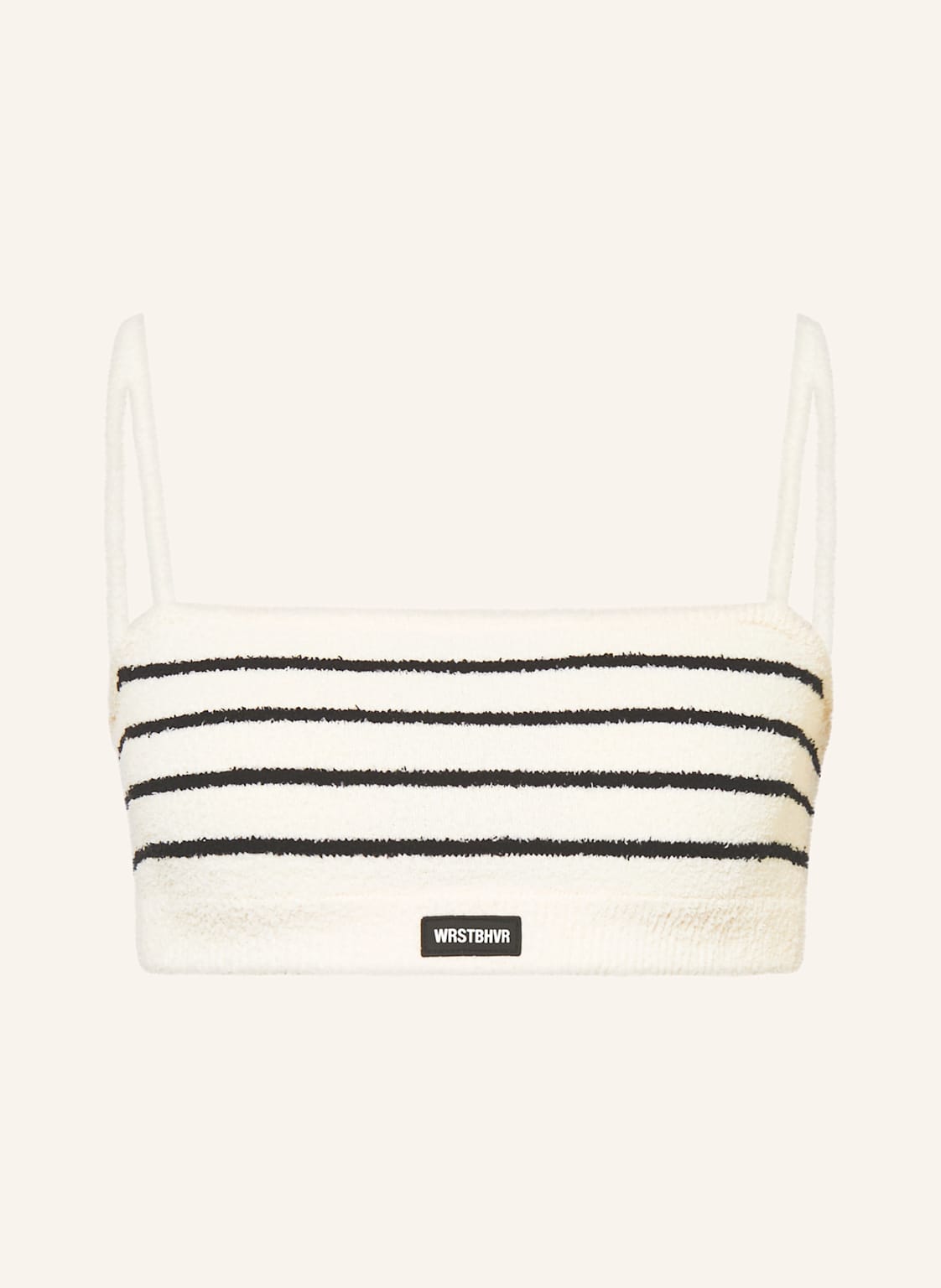 Wrstbhvr Cropped-Stricktop Mady weiss Wrstbhvr Cropped-Stricktop Mady weiss von WRSTBHVR