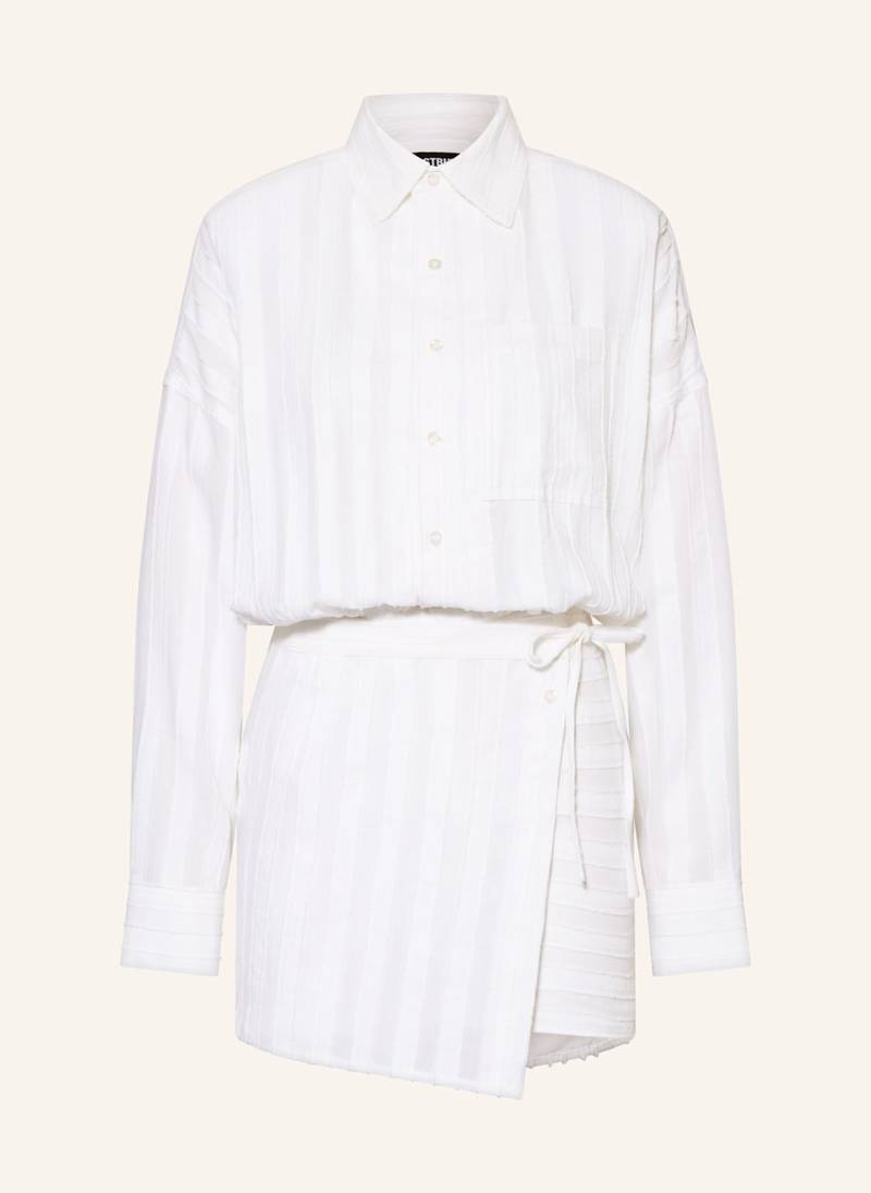 Wrstbhvr Hemdblusenkleid Milay weiss von WRSTBHVR