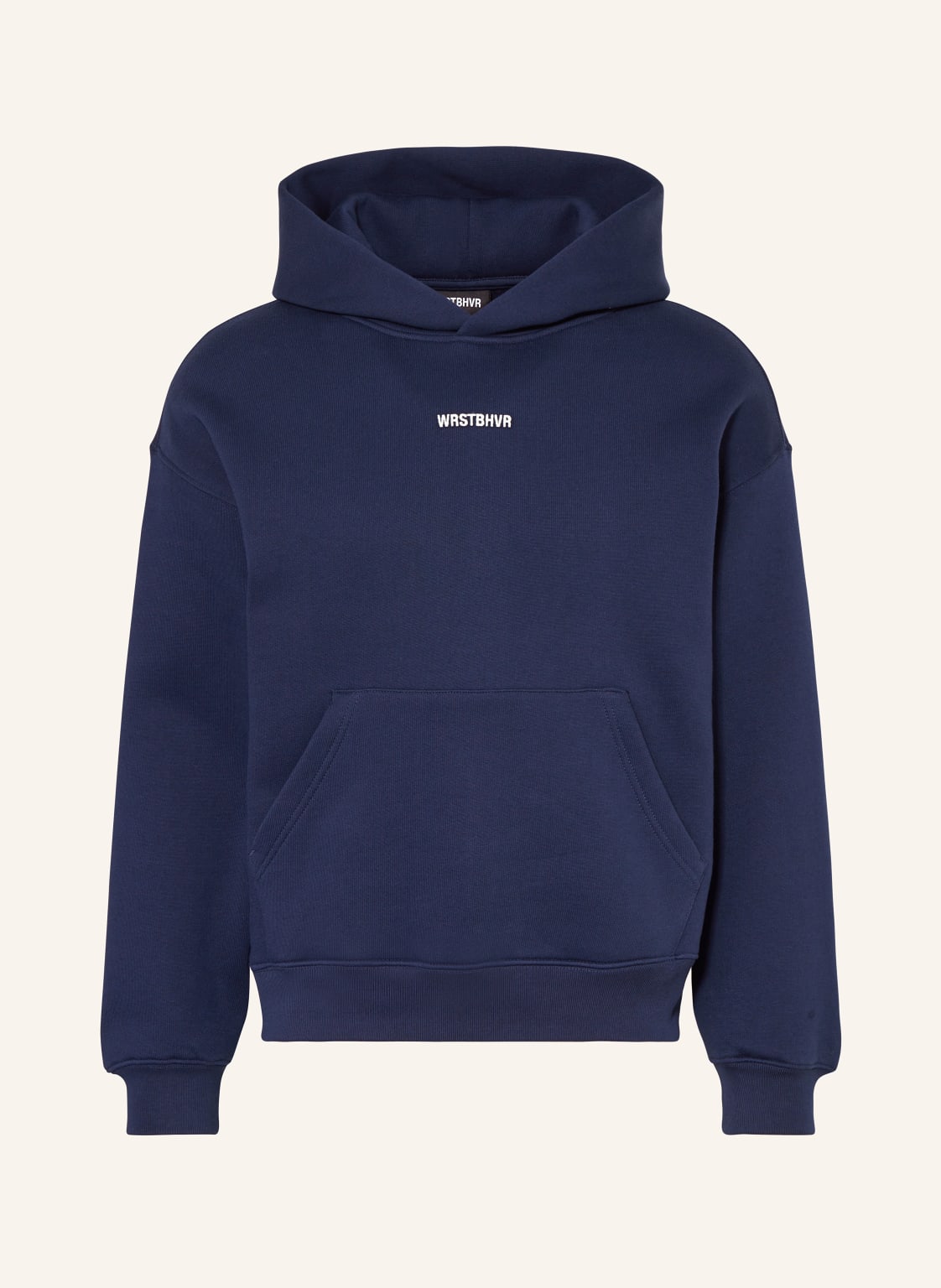 Wrstbhvr Hoodie Ivo blau von WRSTBHVR