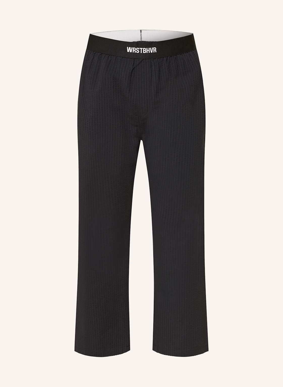 Wrstbhvr Hose Nipo v2 Im Jogging-Stil schwarz von WRSTBHVR