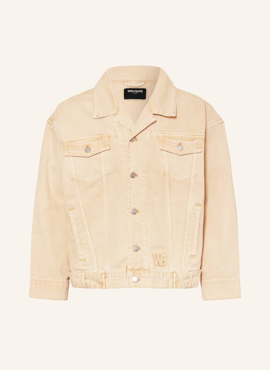 Wrstbhvr Jeansjacke Frank v2 braun Wrstbhvr Jeansjacke Frank v2 braun von WRSTBHVR