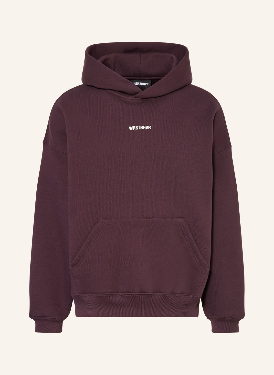 Wrstbhvr Oversized-Hoodie Hako lila von WRSTBHVR