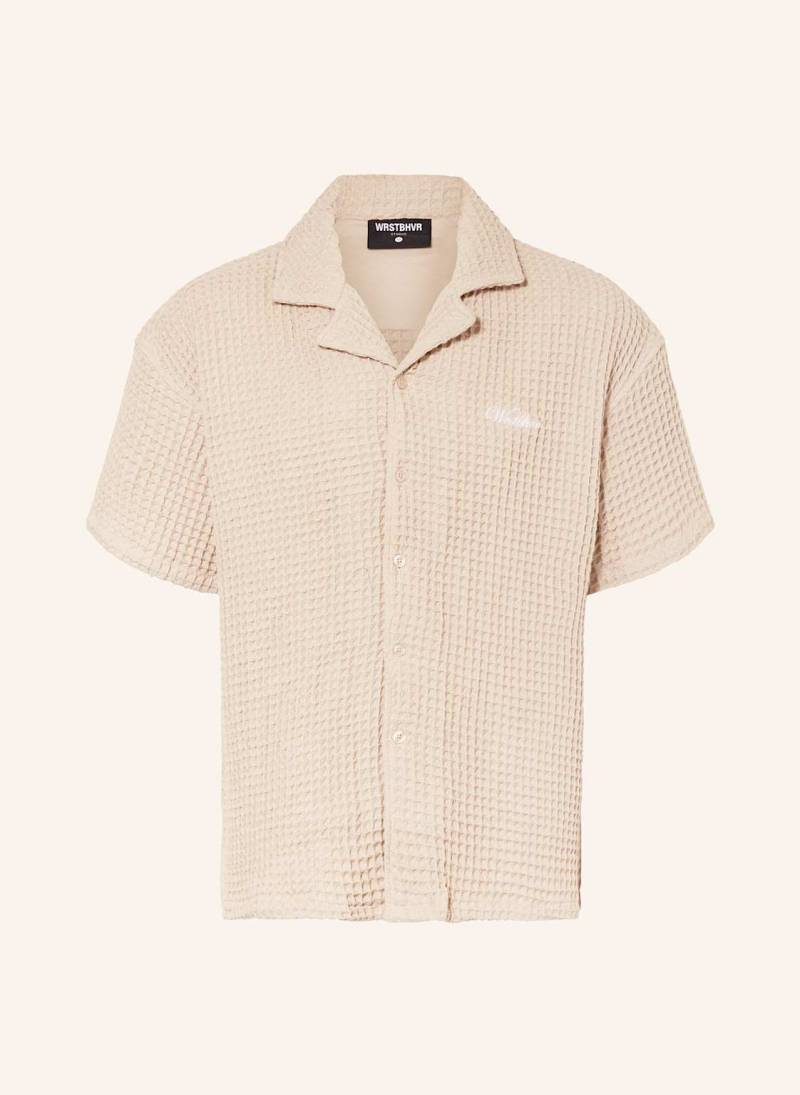Wrstbhvr Resorthemd Wafa Relaxed Fit beige von WRSTBHVR